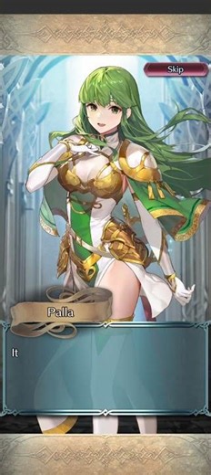 Fire Emblem Heroes Kind Eldest Sister Palla Lvl 40 Dialogue