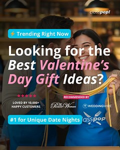 Make this Valentine’s Day special this year, not just a dinner reservation. 🥂 Whether you’re planning the perfect romantic night out or looking for a gift they’ll actually use, Classpop! has you covered. Choose from 15,000 hands-on experiences - from intimate local venues to experiences at home starting at $39.99! Perfect for: ❤️ Couples looking for a unique date night 🎁 A thoughtful Valentine’s gift for your partner 🕯️ Galentine's celebrations with friends Choose your vibe: 🍳 Cooking Classe