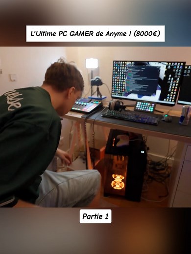 L'Ultime PC GAMER de Anyme ! (8000€) #games #hardware #technologie #fyp