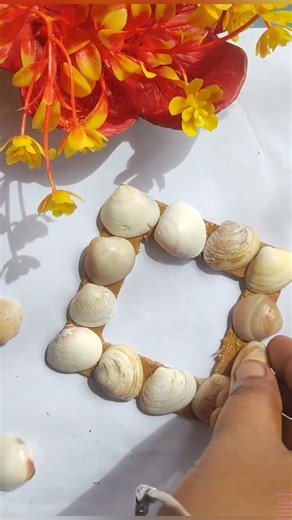 Sea shell frame ✨✨#art #shorts #trendingsongs #trending #satisfying #viral #seashell