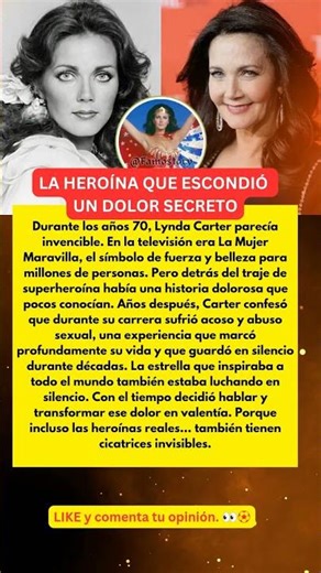 Lynda Carter: El Dolor Secreto de la Mujer Maravilla