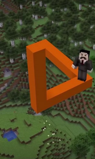 Mind-Bending Minecraft Optical Illusions by Mumbo Jumbo