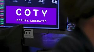 Coty forecasts first annual sales growth in three years