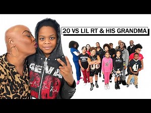 20 KIDS VS 1 RAPPER: LIL RT & HIS GRANDMA