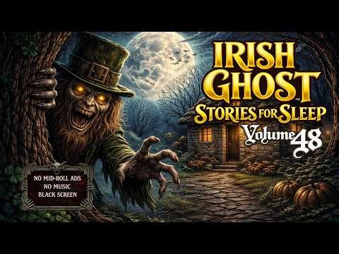 Irish Ghost Stories for Sleep - Vol. 48 (No Ads, No Music) 👻