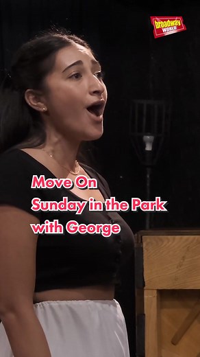 Exclusive Rehearsal Clip of Krystina Alabado & Graham Phillips Singing 'Move On' | Sunday in the Park with George