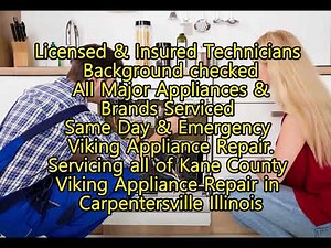 Viking Appliance Repair in Carpentersville Illinois 630-425-0827