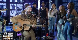 Howard Stern: Post Malone Performs Alice in Chains/"Them Bones" Cover