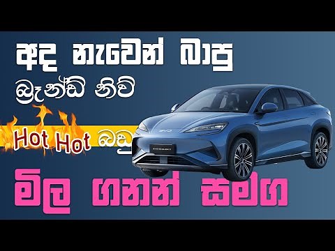 Brand New BYD Cars Just Arrived in Sri Lanka | 2025 Models with Full Prices