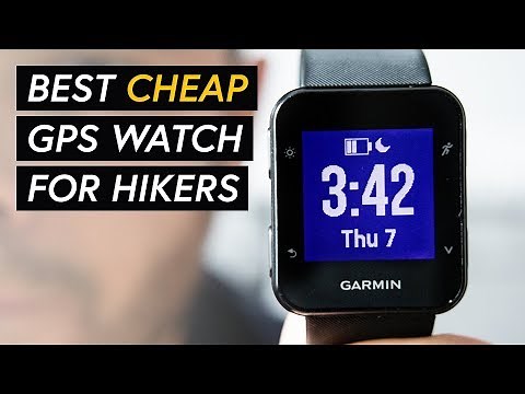Garmin ForeRunner 35 GPS tracker watch review - Best cheap GPS watch for hiking