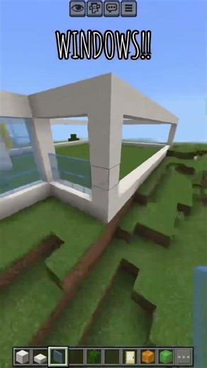 Day 1 of building and hotel…. #trendingshorts #minecraft #minecraftshorts #trending #shorts #hit