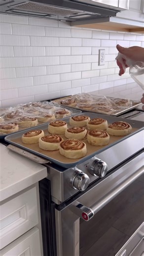 3.5M views · 52K reactions | Making a massive batch of cinnamon rolls for practice! #baking #bakingasmr #originalsound #bakewithme #baker #satisfying #asmr #asmrvideo | Skylar Toth | Facebook