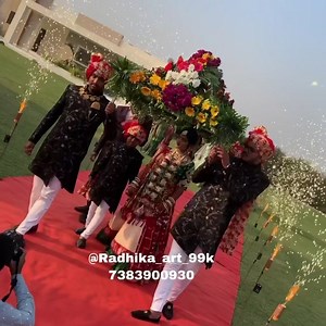 @Radhika_art_99k. My work 7383900930....