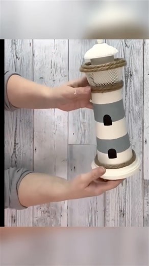73K views · 788 reactions | In case you missed this one. Lighthouse DIY | We Craft Around | Facebook