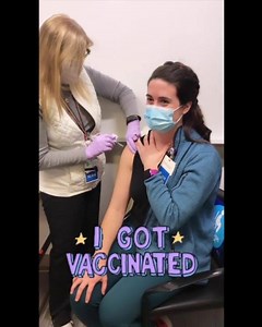 312K views · 1K reactions | Receiving a #COVID19 vaccine is a beacon of hope for healthcare workers who have been on the front lines of the pandemic since March. As we continue to distribute vaccines to our employees, tune in as Boston Children's nurse, Keenan, shares her experience with us! | Boston Children’s Hospital | Facebook