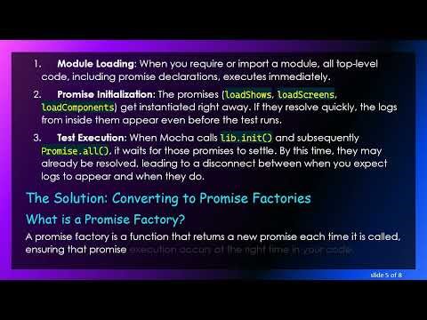 Resolving Promises Before Testing: A Guide to Fixing Timing Issues in Node.js with Mocha