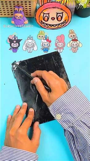 LABUBU MYSTERY REVEAL! Which Color Will I Get?! 😱👀 #labubu #popmart #magic #sanrio