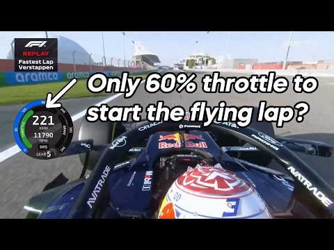 In 2026 drivers can't even start a quali lap on full throttle anymore