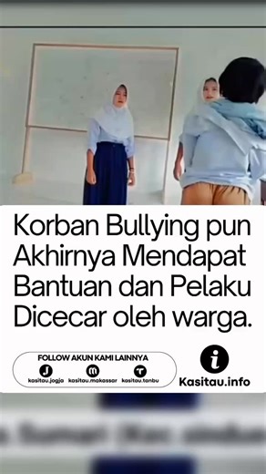 Info Viral dan Terkini | Indonesia on Instagram: "Korban (Auliya) seorang anak Yatim tak berdaya: diPvkul, d1tel4njangi, serta dip3rmalukan oleh teman sekelasnya. Ayahnya meninggal 2023 dan ibunya pergi meninggalkannya bersama dua adiknya. Sementara para pelaku sudah diamankan warga setempat serta 3 pelaku dikeluarkan dari sekolah."