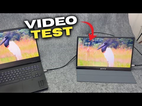 2026 Best 4K Portable Monitor! KYY $300 USB-C Display!