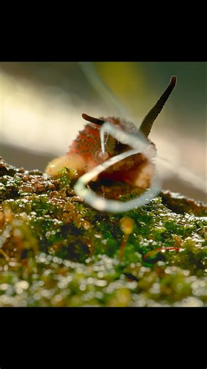 It Fights Back with Glue#wildlife #animals #shorts #video