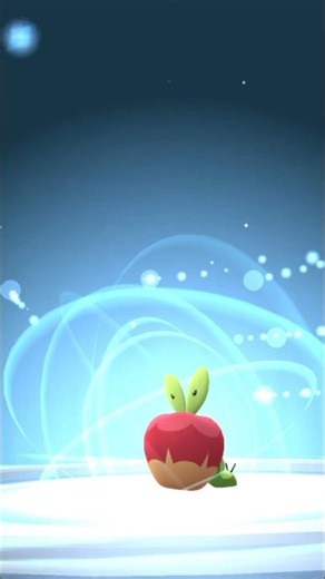 Applin into Appletun #pokemongo #applin #appletun