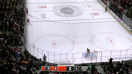 Trevor Zegras' crafty shootout goal helps Flyers to victory