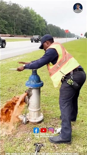 😱Why Hydrant Flushing Is Crucial For Every City !