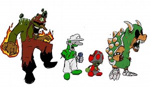 FNF Mario's FUNdamentals (Triple Trouble Mario mix) [VS Mario.exe]