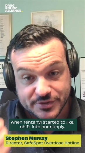 Stephen Murray survived overdose. Now he works to prevent them as director of SafeSpot. Watch to learn more about his story | Drug Policy Alliance