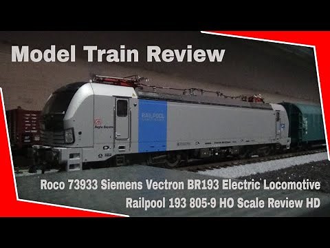 Roco 73933 | Siemens Vectron BR193 | Electric Locomotive | Railpool 193 805-9 | HO Scale | Review HD