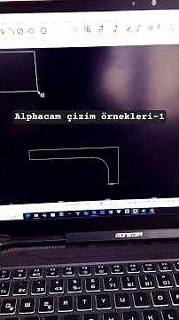 Alphacam Çizim Örnekleri-1Part1