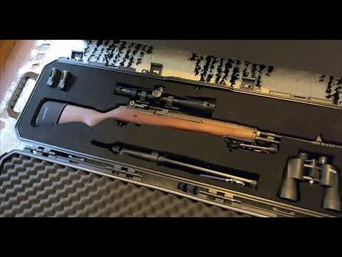 SPRINGFIELD M1A Loaded - Vortex PST Gen II Scope - Springfield Mount - Harris Bipod & Plano Case.