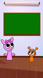 Italian Brainrot Baby version or adult version - Oren Vs Pinki #sprunki #animation | Top reel