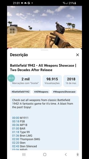 battlefield bf 1942 weapons sounds showcase