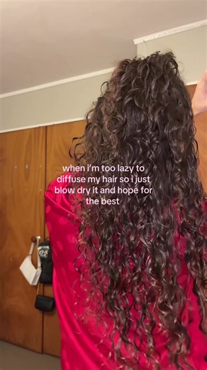 frizz warrior #frizzyhair #curlyhair #diffusingcurls #relatable #curlyhairrelatable