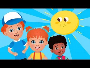 Mr. Golden Sun ☀️ | Kids Songs | The Sun Song For Kids | Nursery Rhymes & Kids Songs
