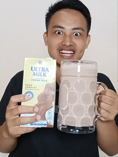 Minum 1 Liter Susu Ultra Coklat #putratoya #chefbanksattt #belavachannel #indonesia #fyp