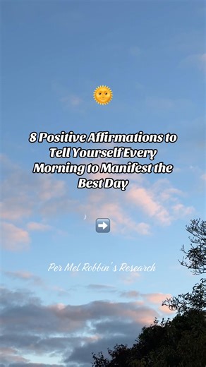 These affirmations train your brain via the Reticular Activating System (RAS) to notice opportunities and build confidence, taking less than two minutes to say. How to Use Them Say them out loud: Speak these affirmations to yourself, either in bed or while getting ready. Write them down: Writing them down helps embed them in your subconscious. Be consistent: Doing this daily for under two minutes trains your brain to focus on the positive and build confidence. Give it a try and let us know how i