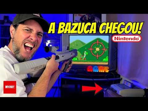 The Super Nintendo Bazooka! 💥 Unboxing of the Super Scope + Test on a CRT TV