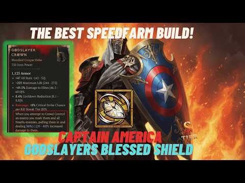 GODSLAYERS Blessed Shield PALADIN - The BEST Speedfarm build in Season 12! - Diablo4 Guide