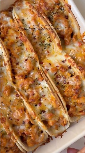 Baked chicken tacos 🌮