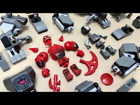 lego carnage vs war machine mech armor | minifigures lego unofficial