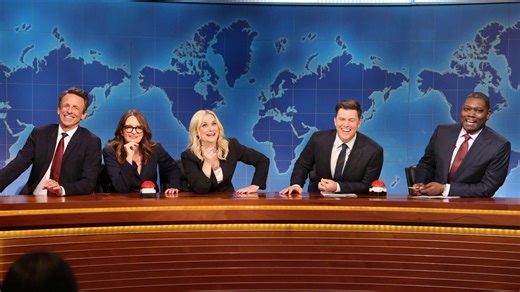 Amy Poehler, Tina Fey, Seth Meyers Reunite for ‘Weekend Update’