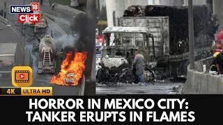 Three people dead, 70 injured after a massive gas tanker exploded in Mexico City #Mexico #MexicoCity | News18
