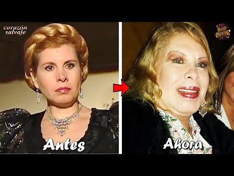 Así lucen los personajes de "Corazón salvaje (1993)" en 2024 - Antes y Despues