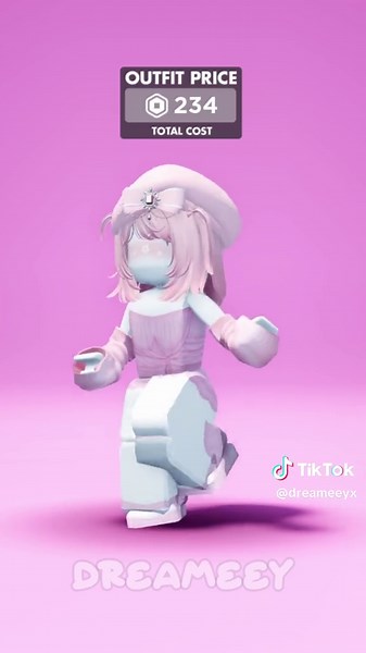 Cute Pink Outfit Idea #roblox #robloxoutfits #robloxoutfitideas