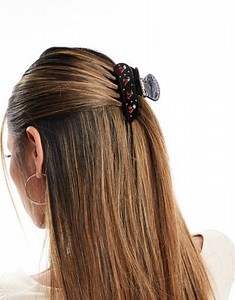 Easilocks X ASOS Exclusive Cherry Claw Clip - Black  | ASOS
