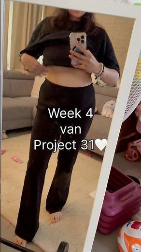 Mijn wekelijkse gewichtsupdate 🤍 | Project 31