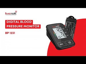 Digital Blood Pressure Monitor 1231 | Surgitech